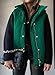 EVALESS Casual Cropped Puffer Vest Women Lightweight Quilted Stand Collar Sleeveless Jackets Fall Winter 2025 Outfits Button Zip Up Warm Coat Outerwear with Pockets Green X-Large