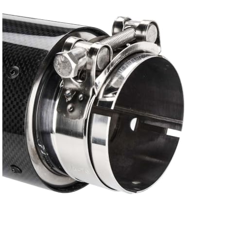 Silenciador de escape de 80mm-101mm universal para coche compatible con X5 E70 E46 3