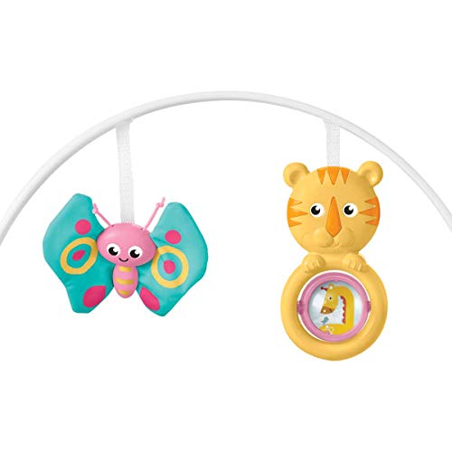 Cadeirinha Tigre Rosa, Fisher Price, Mattel