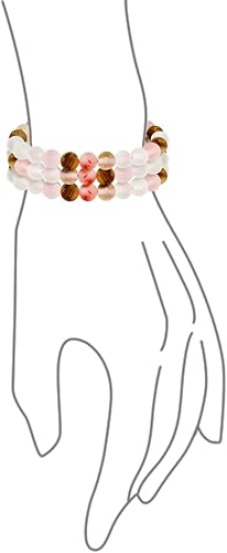 Vista 37 de Bling Jewelry Juego de 3 pulseras elásticas unisex apilables con cuentas redondas de 0.315 pulgadas para mujeres, adolescentes y hombres, multihebra