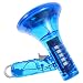STOBOK Microphone Microphone Microphone Haut- Parleur: Funny Holiday Holiday Haut- Parleur Encoureur Jouet LED Light Football Fête des Faveurs pour L' Anniversaire de Carnaval Bleu