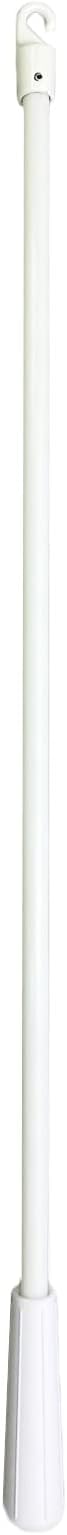FTTIKI 17 Inches Long White Fiberglass Blind Tilt Wand with Iron Hook