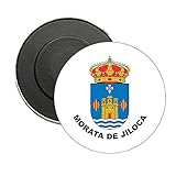 Producto de máxima calidad IMAN REDONDO ESCUDO HERALDICO MORATA DE JILOCA ZARAGOZA