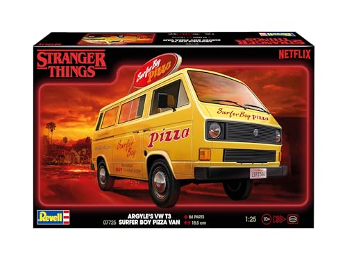 Stranger Things Maquette 125 VW T3 Bus Surfer Boy 19 cm - vue 3