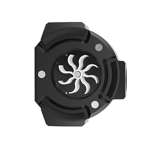 Hlzcmwi White Accuracy Water Flows Sensors For Computer Liquid Cooling With 3 Port And Aluminum Housing Accurate Speed Measurement Water Flows Meter For Cooling