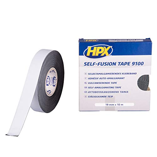 HPX SELF-FUSION TAPE 9100 19mm x 10mt Nastro Isolante Autoamalgamante Autoagglomerante per riparazioni