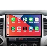 11.5'' Car Radio Stereo Upgrade for Toyota Tacoma 2005-2015 with Android12/5G WiFi/Wireless CarPlay/Android Auto/Touch Screen/GPS Navigation/BT/FM/AM/RDS/HD Backup Camera (Qualcomm 8Core 4GB+64GB)