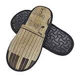 Taglia delle tomaie: M (EU size36-40), L (EU size41-45). Il design unisex di questa pantofola è adatto a uomini e donne. Se volete essere più comodi o avete bisogno di indossare calze spesse in autunno o in inverno, vi consigliamo di acquistare una taglia più grande di pantofole calde.