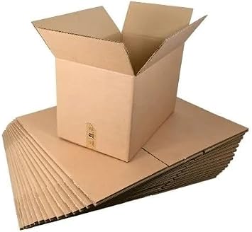 Double Wall Cardboard Boxes   53   33   33cm- Strong Cardboard box -Shipping box for moving-Postal shipping box Pack of 10