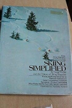 Hardcover Skiing Simplified Doug Pfeiffer Magazine 1970 Book
