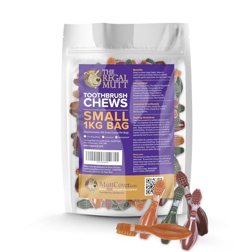 The Regal Mutt - Toothbrush Chews - Small - 1kg Bag