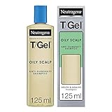 neutrogena t/gel oily scalp anti-forfora shampoo - combatte la forfora dopo il primo utilizzo - shampoo anti-forfora - 125ml