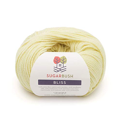 Sugar Bush Yarn Bliss Light Weight - Merino Wool - Chartreuse