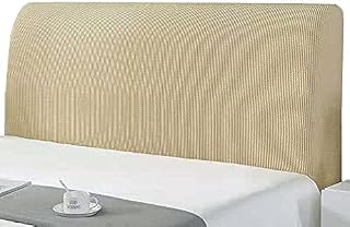 LC&YZQ Housse Tete De Lit,Housse De Protection De Tête De Lit 120cm 150cm 180cm 200cm Couverture De Tête De Lit Lavable Anti-poussière Pack Complet 360 ° Rouge Convient pour Une Tête De Lit,b,150cm