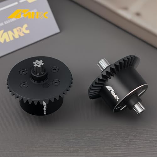NMNRC 2PCS 37T 13T Gear Differential Diff for Arrma 1/10 Senton Vorteks Granite Bigrock 3S BLX Typhon Infraction 550 Mega Kraton Outcast 4S BLX Upgrades Part Black by NMNRC - Image 6
