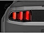Raxiom Vector V2 LED Tail Lights; Gloss Black Housing; Clear Lens Compatible with 10-12 Mustang