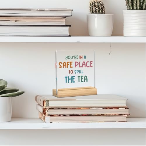 Decoración de oficina acrílica con frase motivacional miniatura 3