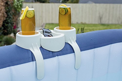 Miniatura 2 de Bestway Lay-Z-Spa Soporte Para Bebidas, 26,5 X 13,5 X 23, Color Blanco
