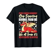 Unleash your imagination with this Dragon Tee, perfect for women and kids who love fantasy animals! Ideal for casual outings, conventions, or just everyday wear. Let everyone know that your dreams are as bold as a dragon's fire never going to happen!...