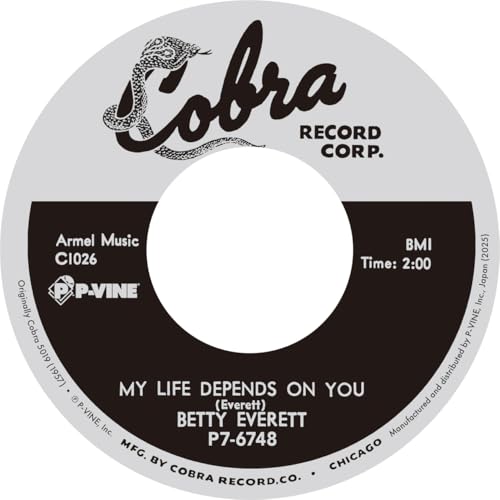 Album art for My Life Depends On You b/w My Love by Betty Everett