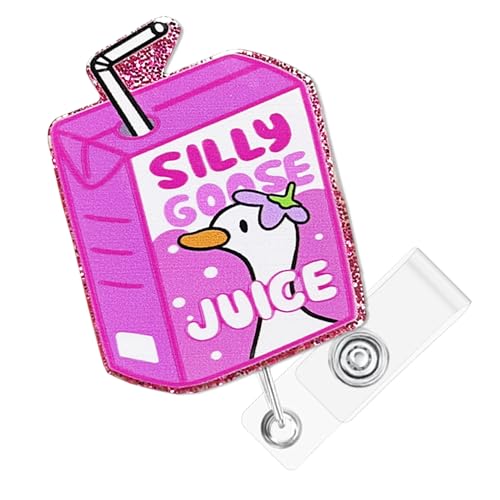 Hotlea Funny Nurse Badge Reel with Alligator Clip Cute Badge Holders RN LPN CNA MA Badge Buddy Pediatric Pharmacy Nursing Student Accessories Gift