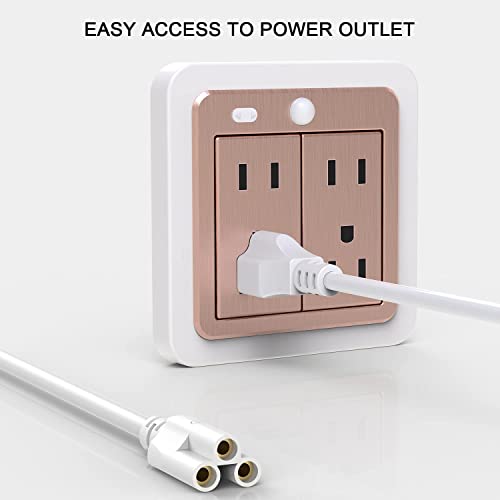 Jesled T8/T5 2Ft Integrated Led Tube Light Fixture Ac Power Cord Cable With 3-Prong Us Plug For Garage, Workshop, Warehouse Commercial Lighting (4-Pack) #TOP3