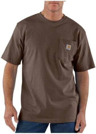 Carhartt Men's Workwear Pocket Short Sleeve T-Shirt (Regular and Big & Tall Sizes) Work Utility