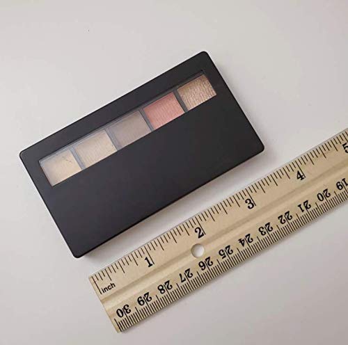 Lassum Empty Eyeshadow Makeup Palette Containers With 5 Aluminum Pans And Mirror, Diy Eye Shadow Pigment Tray Holder Case #TOP5