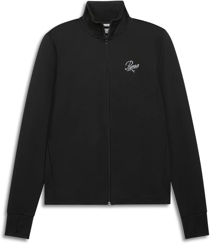 Amazon.com: PUMA Women's Essential Script Full Zip Jacket US, L