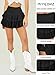 MIYIEONZ Women's Cute High Waist Ruffle Mini Skirt Layered Ruffle Hem Flared Flowy Casual Swing Beach Mini Short Skirt
