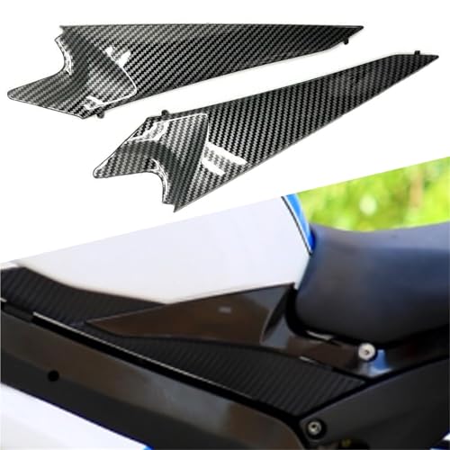 Protection de réservoir GSXR 750 en carbone véritable pour moto