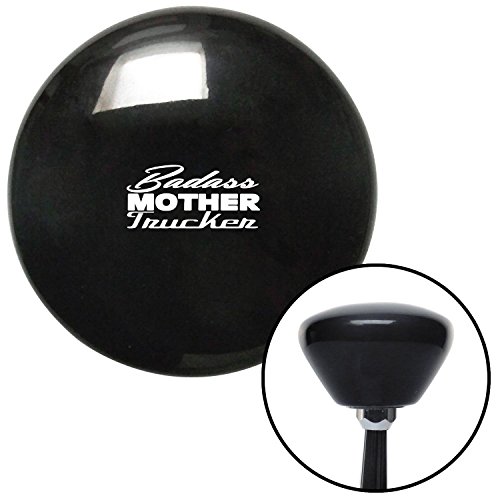 American Shifter 281751 Schaltknauf (White Badass Mother Trucker Black Retro mit M16x1,5 Einsatz) Cover