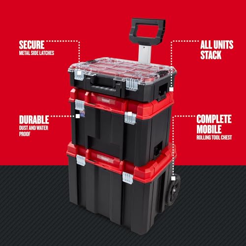 CRAFTSMAN VERSASTACK 17.126-in Metal Wheels Lockable Tool Box by CRAFTSMAN - Image 8