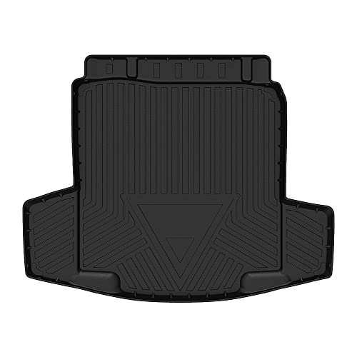 Cartist Cargo Liner Compatible with Chevrolet Malibu 2016 2017 2018 2019 2020 2022 2023 2024 2025 All Weather Trunk Mat Liner for Malibu Accessories Black