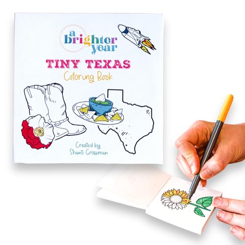 A Brighter Year Adult Mini Coloring Book – Premium Pocket