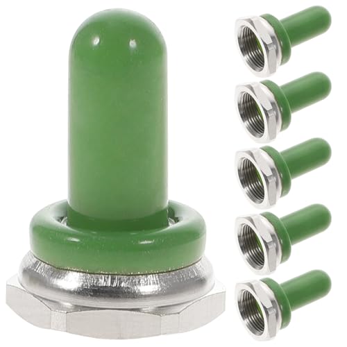 Image of 6pcs 12mm Silicone Toggle Switch Cover Cap for Marine Dash Controls