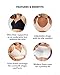 SHAPERMINT Bras for Women - Lingerie Bra, Bralettes for Women with Support, No Underwire Plus Size Bras for Women White