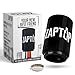 Beer Bottle Opener with Magnetic Cap Catcher (1 per Pack), Easily Opens Beer Bottles, Best Barware Gift