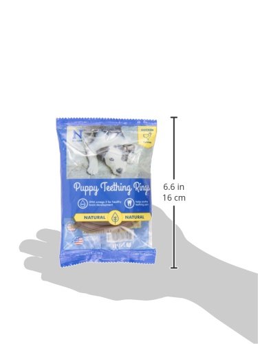 N-Bone Puppy Teething Single Ring Chicken Flavor - Thumbnail 4