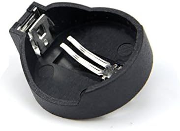 WMYCONGCONG 30 PCS CR2032 CR2025 Coin Button Cell Battery Holder Case, Black