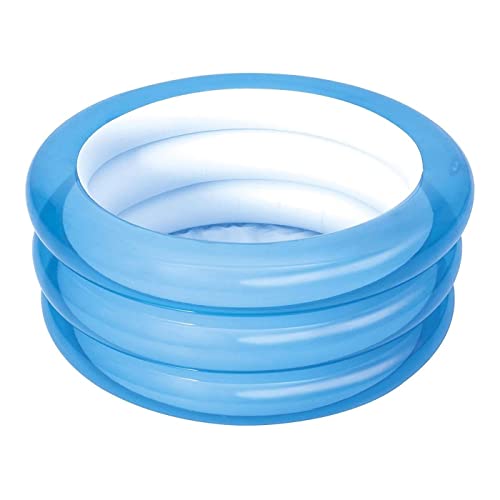Acan Tradineur - Piscina Hinchable Infantil Redonda con 3 Aros, 30 x 70 cm, Color Surtido