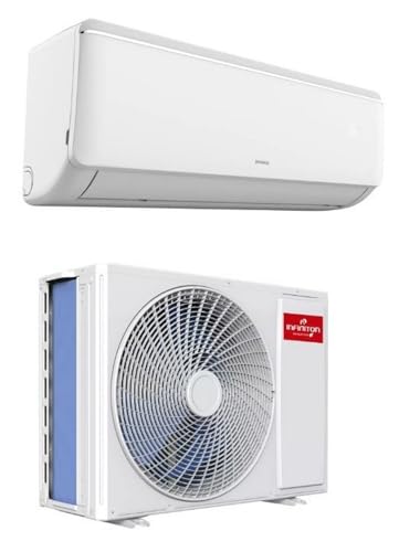 INFINITON Aire Acondicionado SPTWF09A2, 9000 BTU, Wifi, Bomba de Calor, Inverter, Deshumidificador, A+++, Blanco