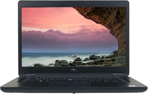 Image of Dell Latitude 5490 14-Inch 1920 x 1080 FHD Laptop, Core i5-8350U, 16GB DDR4 RAM, 512GB M.2 NVMe SSD, HDMI, Windows 11 Pro, Webcam, Business Laptop (Renewed)