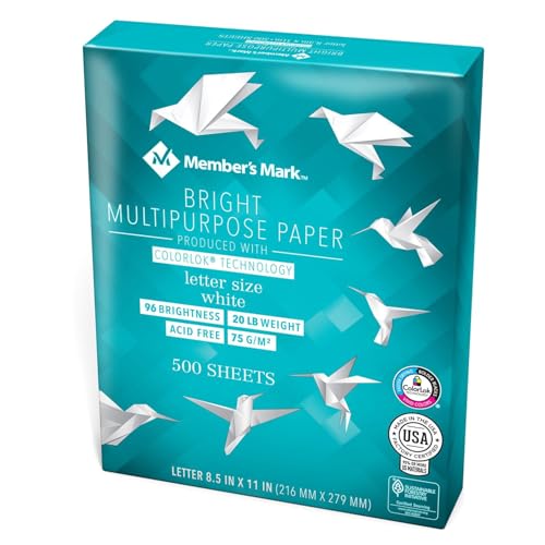Member's Mark Bright White Multipurpose Paper 8.5 x 11(Total sheets: 4,000) by MEMBER´S MARK - Image 2