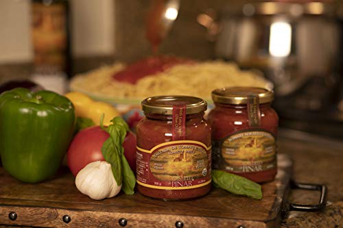 Castillo De Piñar 12.35 Oz Fritada De Tomate Casera - Mild Kick Sauce All Natural & Farm Fresh Vegetables 1 Pack Non Gmo #TOP4