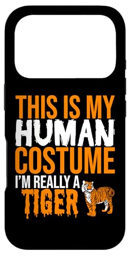 �n���E�B�� - This Is My Human �R�X�`���[�� I'm Really A Tiger �X�}�z�P�[�X iPhone 17 Pro �p