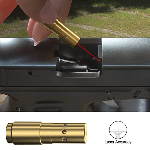 Raytice Green Laser Bore Sight 9Mm Bore Laser Sight Zeroing Boresighter With 9 Sets Batteries #TOP4