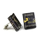 Homer Iliad Odyssey Mini Book Cufflinks