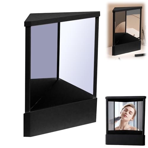 Espejo para Maquillaje Rectangular Negro 9.06" x 7.48" miniatura 1