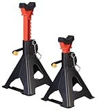 AGT Auto-Stützbock: 2er-Set Pkw-Unterstellböcke, je bis zu 3 t,...